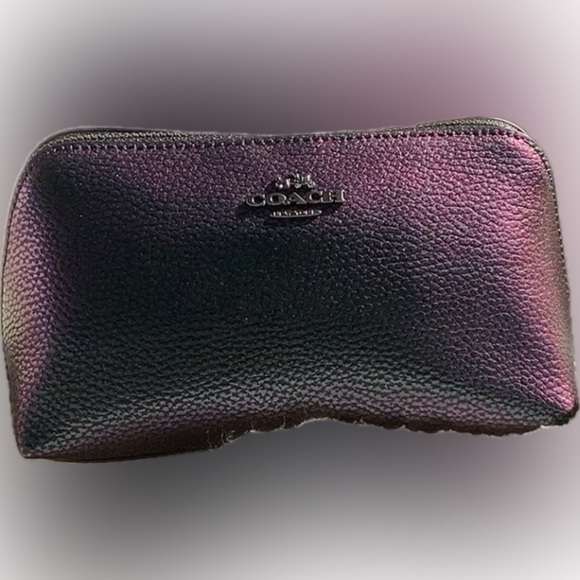 NWT COACH HOLOGRAM COSMETIC BAG/ACCESSORY POUCH - Picture 2 of 6